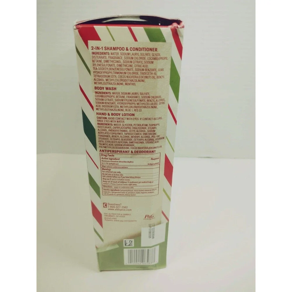 Old Spice Fiji Men's Gift Set 2-in-1 Wash/Body Lotion/Body Wash/Deodorant